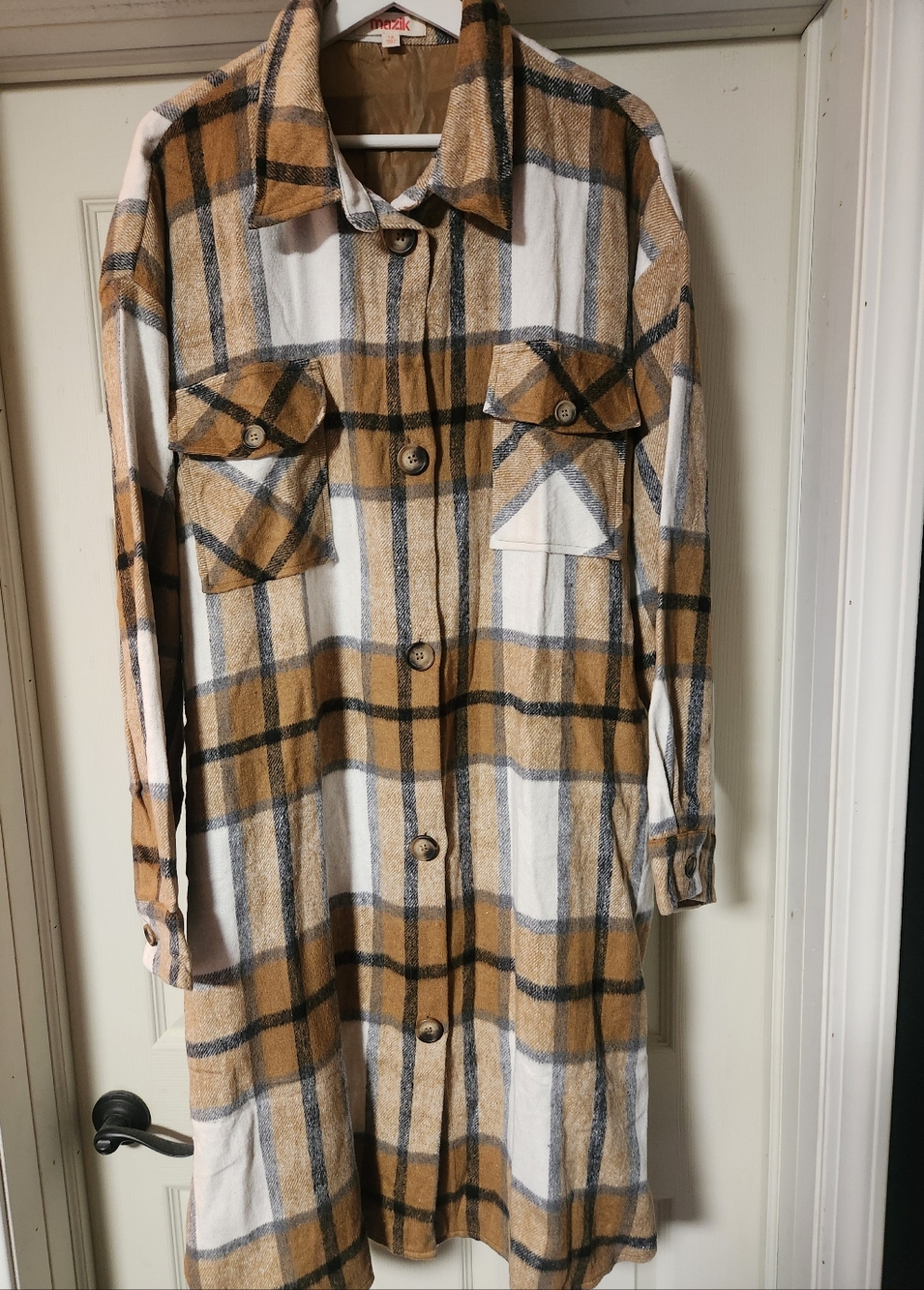 NWOT Mazik Plaid Shacket / Shirt Dress With Pockets – Size 1X
